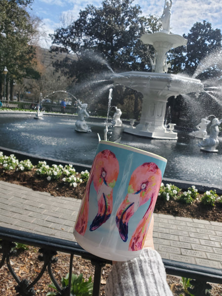 Flamingo Mug 15oz - Ceramic