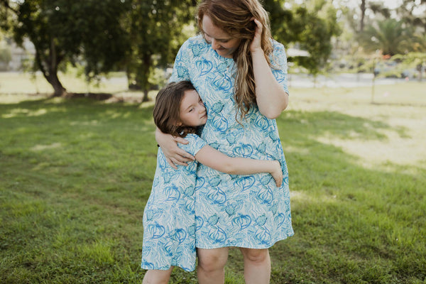 Ocean Life Swing Dress - Ladies