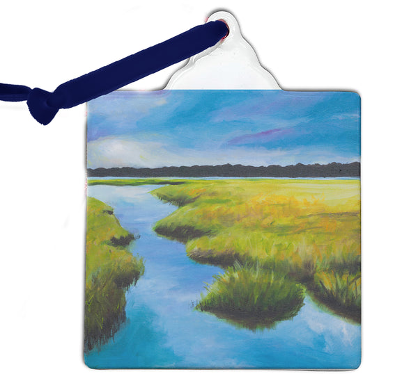 Ebb & Flow Marsh Ornament